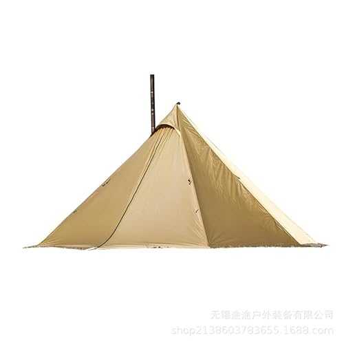 Camping Hot Tent 2-4 Person, 4 Season Waterproof Anti-UV Windproof Tents, for Camping Backpacking Hunting Fishing Waterproof Wind-Proof