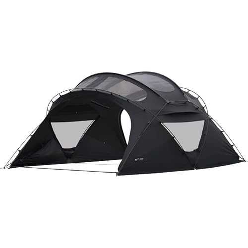 3F UL Gear Large Camping Tent, Family Tent for 6-10 Persons,13.7ft×13.4ft×83.4 inch Hight,with Vinyl Top Sheet, Spacious Interio,with 6 Mesh Skylight,UPF 50+ PU 4000mm
