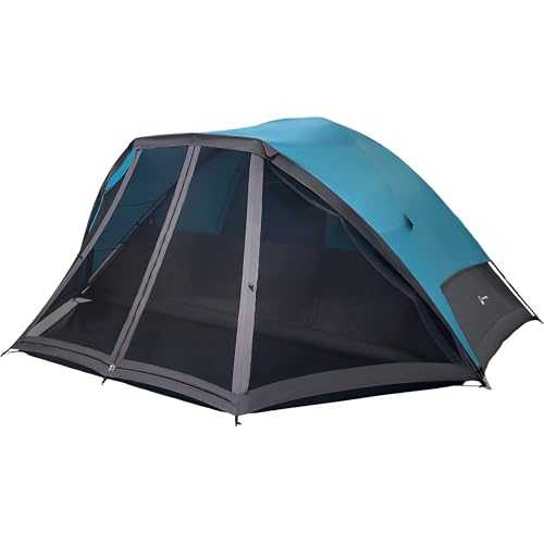 Tents Family Camping Tent - Includes Rain Fly and Carrying Bag - Easy Set Up Tent for Backpacking, Hiking, or Beach Use by Wakeman Outdoors