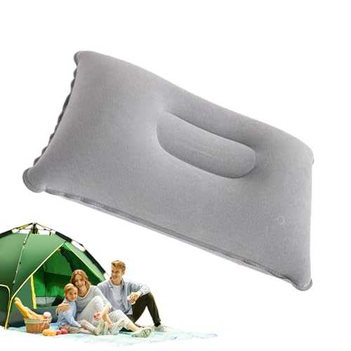 Setauoo Inflatable Pillow, Compact Portable Inflatable Camping Pillows Ergonomic Comfortable Blow Up Pillows, Air Travel Pillows for Neck & Lumbar Support, Idea for Car,Beach,Offices 38x24cm