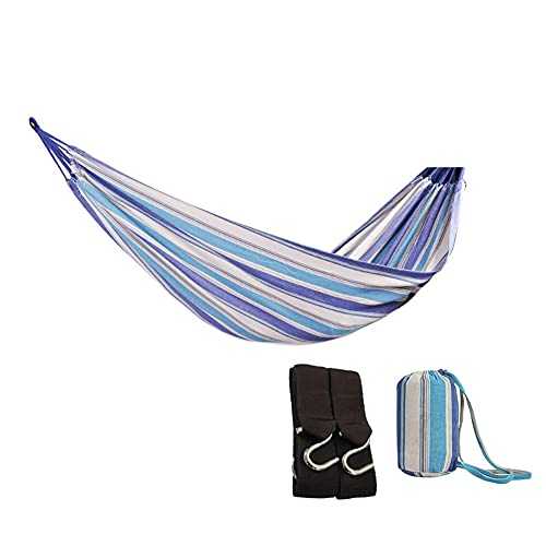 Camping Hammock, Garden Hammock Camping Hammock - Ultra Lightweight & Durable Outdoor Travel Hammock For Camping Hiking Backpacking(Color:A)
