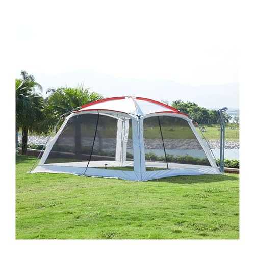 Ice Fishing Tent 5-8 Person 365 * 365 * 210CM Large Gazebo Sun Shelter Camping Tent Beach Tent Shelters(B)