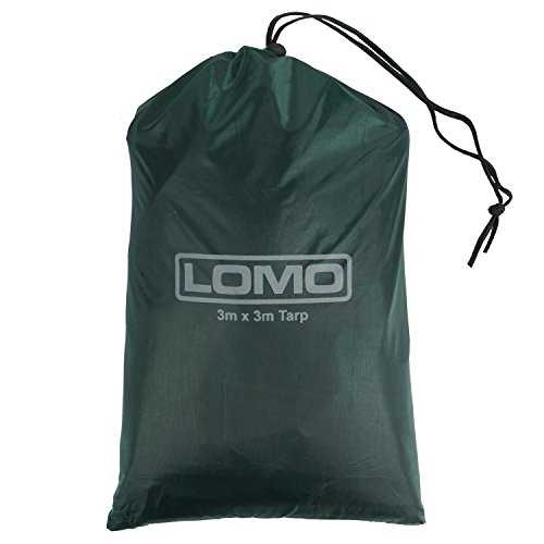 Lomo 3m x 3m Tarp Bushcraft Bivi Basha