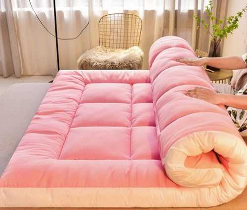 Roll-up student dormitory mattress, foldable guest sleeping pad, single double sleeping pad, full size camping mat, futon mattress