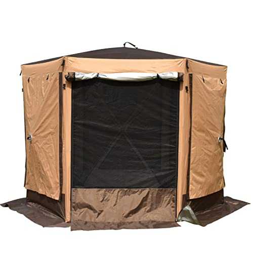 Miyabitors travel tent Outdoor Automatic Camping Tent Removable Tent Breathable Anti-Mosquito Family Party Travel Tent