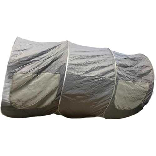Single Person Bivy Tent - Portable Popup Tent for Backpacking, Camping, Travel - 74.8 inch Polyester Mesh with Full Bottom