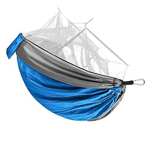 KRXSOBNV, Lightweight 200 kg Load Capacity, Lightweight for 2 People for Outdoor Backpacking Backyard Hiking Wildlife Camping Patio, 260 x 140 cm,Hammock