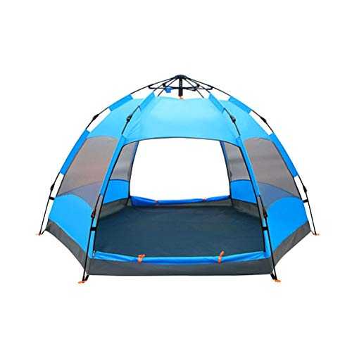 5-8 Person Portable Camping Tent, Lightweight Backpacking Double Layer Dome Tent, 3 Season Waterproof Family Tent for Outdoor, Hiking, or Fishing