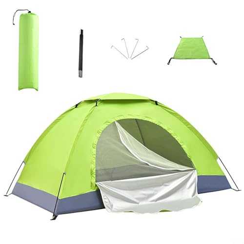 Easy Transport Ultralight Camping Tent with Rain Fly, Ideal for Hiking Trips and Outdoor Adventures