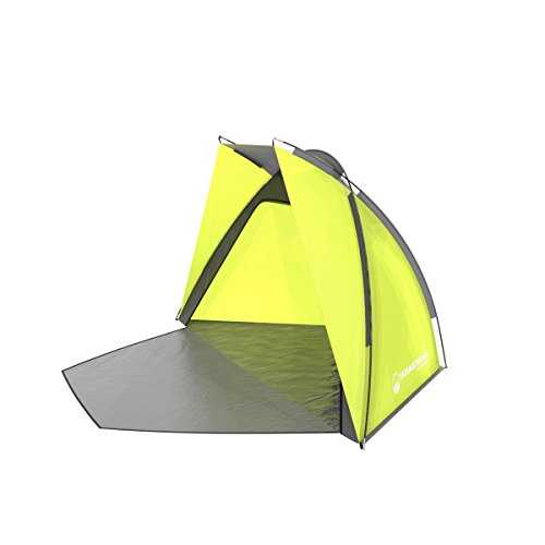 Wakeman Beach Tent Sun Shelter for Shade with UV Protection Water & Wind Resistant Easy Set Up