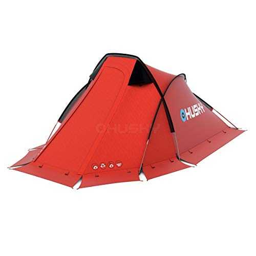 Husky, Tent EXTREME FLAME 1, Red, for One Person