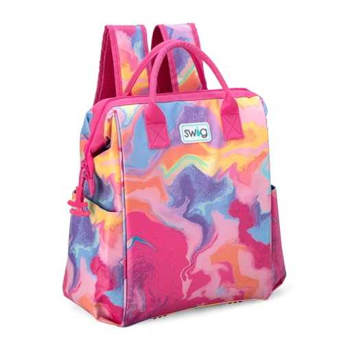 Swig Life Packi Backpack Cooler, Portable, Lightweight, Waterproof Beach Backpack with New & Improved Heavy Duty Zipper