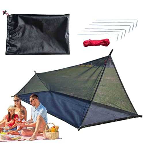 Camping Tent | 86.61x25.59x23.62 inches Screen Tent | Hiking Shelter | Camping Net | Breathable Portable Enclosure House Playpen For Patio Backyard Yard Garden Balcony