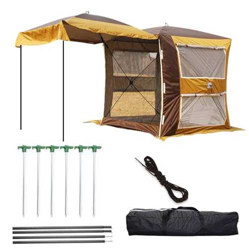 DLLDLGG SUV Tent,Versatile Camping Tent,Expanding,Durable Waterproof Anti-UV,Fits Various Vehicle Types,Ideal for Family Camping And Outdoor Gatherings,6 X 6 X 7ft