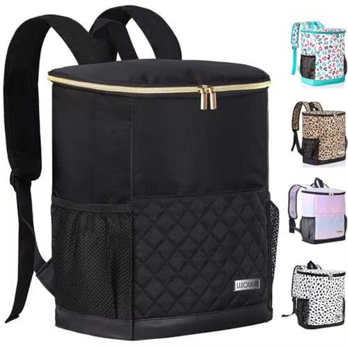 Wolka Cooler Backpack 30 Cans,Portable Backpack Coolers Insulated Leak Proof,Waterproof Soft Sided Cooler Bag for Travel,Beach,Camping,Picnic,Lunch Backpack for Women