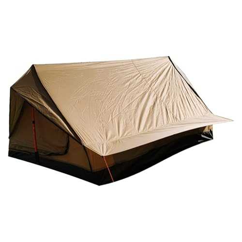 Camping Tent, Rodless Hiking Shelter, Breathable Outdoor Lightweight And Portable, Spacious Design, 210x120x110cm/82.68x47.24x43.31 Inches, For Hiking And Outdoor Travel