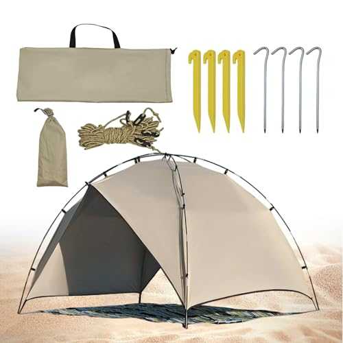 Jlkegfdf Outdoor Tent - Portable Easy Setup Family Tent | Foldable Instant Canopy Portable Shade for Family Adult Hiking Backpacking Travel Picnic Festival Backyard Patio Porch Deck