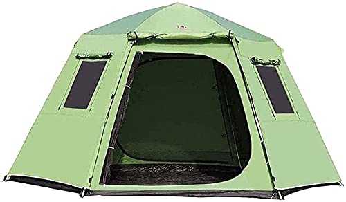 Camping tent Tent,Camping Family Tent Easy Set Up Lightweight Tent,Hiking and Mountain Trips Color:Green Warm as ever