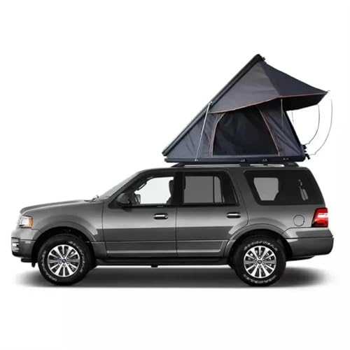 Aluminum Clamshell Hard Shell Pickup Truck Car Roof Top Tent Outdoor Camping Triangle Car Rooftop Tent