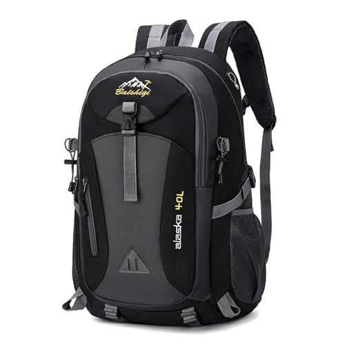 Hiking Backpack 40L,Lightweight Breathable Trekking Rucksack,Waterproof Travel Bag for Skiing Climbing Cycling Mountaineer Camping Outdoor Sports