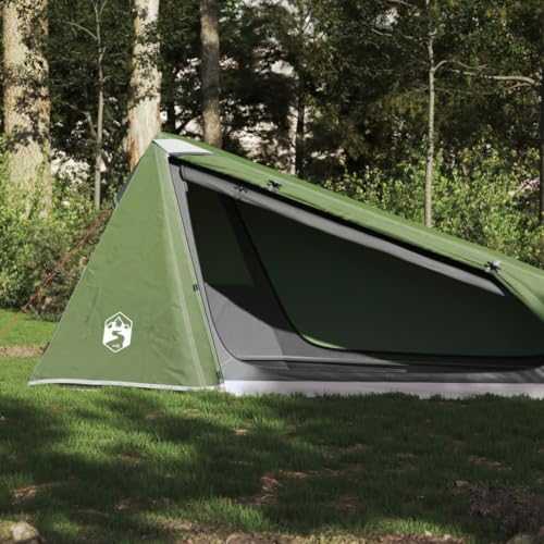 WXPXYBF Sporting Goods item-Camping Tent Tunnel 1-Person Green Waterproof