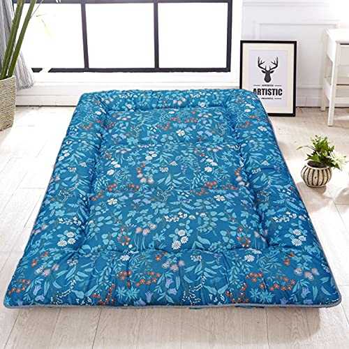 HMLOPX Foldable Floor Mattress Tatami Soft Mat,Camping Mattress Dormitory Mattress Pad,Kids Sleeping Pad,Roll Up Camping Mattress 78.4 x 47.2in