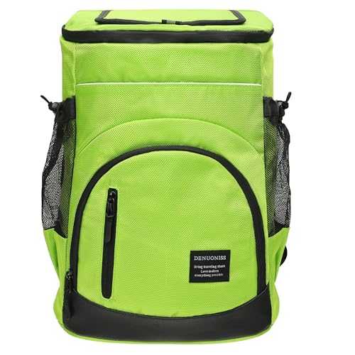 30L Cooler Backpack, 36 Cans Insulated Soft Cooler Bag with Top Easy Access Pocket, Leak Proof Picnic Backpack for Beach Travel Camping BBQ