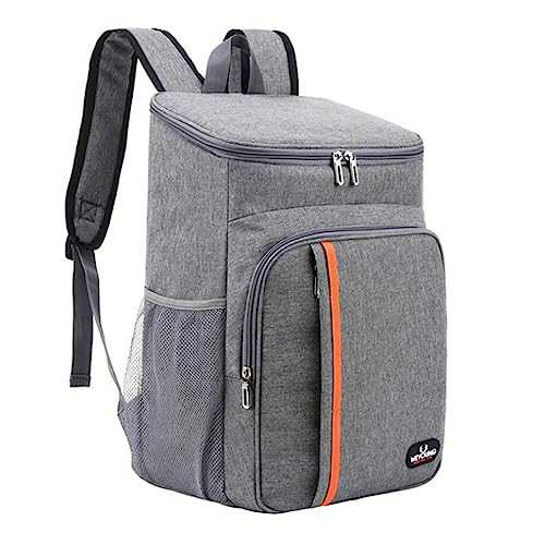 Unisex Backpack Coolers Insulated Leak Proof Waterproof Portable Lightweight Thermal Bag for Lunch Picnic Fishing Hiking Camping Park Beach Travel