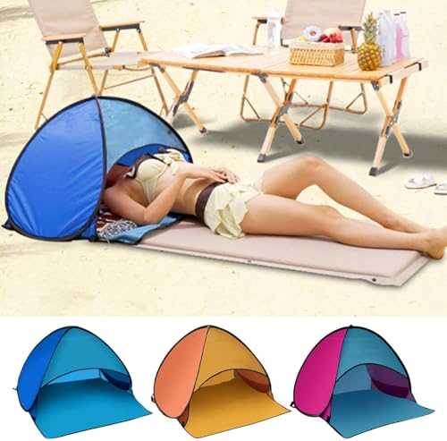 Head Sun Canopy, Dog Pop Up Beach Tent Uv Protection, Beach Canopy Shade Shelter With Phone Holder, Outdoor Pet Sun Shelter, Lazy Personal Headrest Tent For Outdoor Picnic, Hiking, Camping