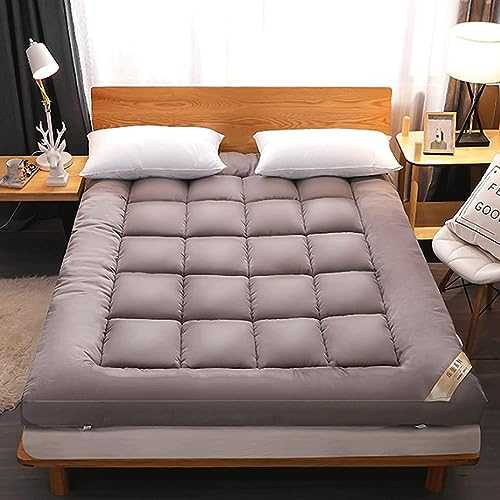 Traditional Japanese Floor Futon Mattress Full Size Folding Roll Up Bed Mat for Floor Foldable Minimalist Design Ideal for Camping and Sleeping