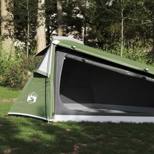 LLEZKBR Sporting Goods item-Camping Tent Tunnel 2-Person Green Waterproof