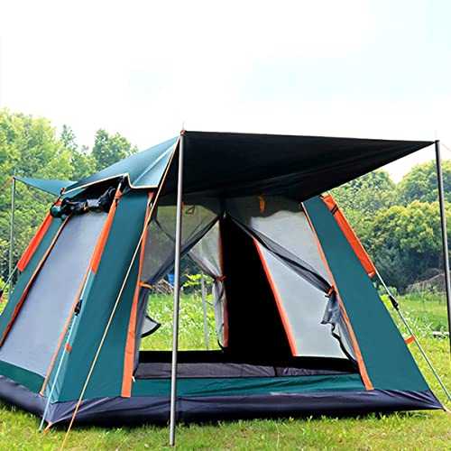 5-6 Person Pop Up Tent Family Tent for 6 Persons Large Tents for Camping Hiking Party,Sun Shelter/Festival Essential,Portable with Carry Bag