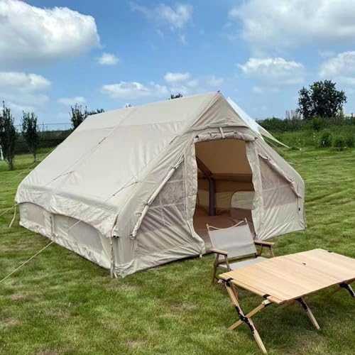 TentHome Outdoor Inflation Tent Glamping Tent Fishing Camping Easy Setup Popping Up Tent Privacy Screen House Room Sun Shelters