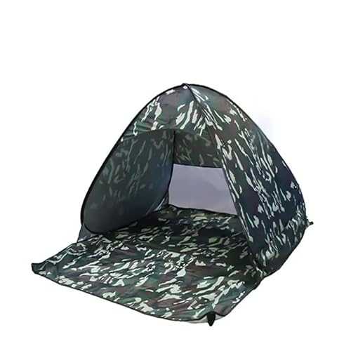 Pop up Fishing Tent Beach Shelter Hiking Camping Pop Up Park Garden Children Adults (Camouflage)