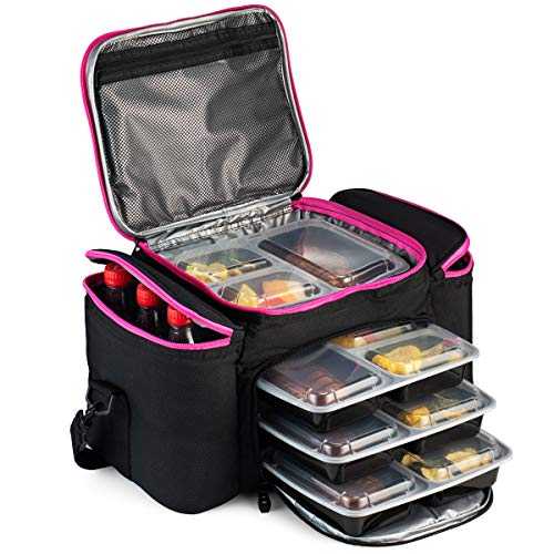 Outdoorwares Cooler Bag Insulated Large Capacity Durable, To Keep Foods And Drinks In The Right Temperature - Good For Travel, Picnic, Beach Hiking, Camping ETC.(Containers Not Included)