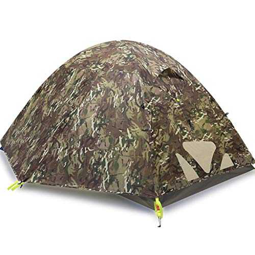 BPHUI Camping Tent Ultralight Camping Tent 2,3 Person Easy Set Up Double Layer Waterproof 3 Season Tent for Outdoor Lightweight Easy Set Up (Size : 2 person)