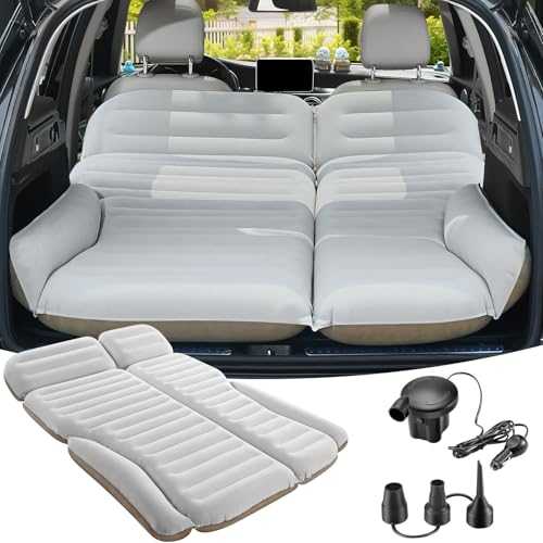 KMZ Camping Bed Thickened Car Sleeping Pad for Travel Leakproof Comfortable Durable Car Mattress