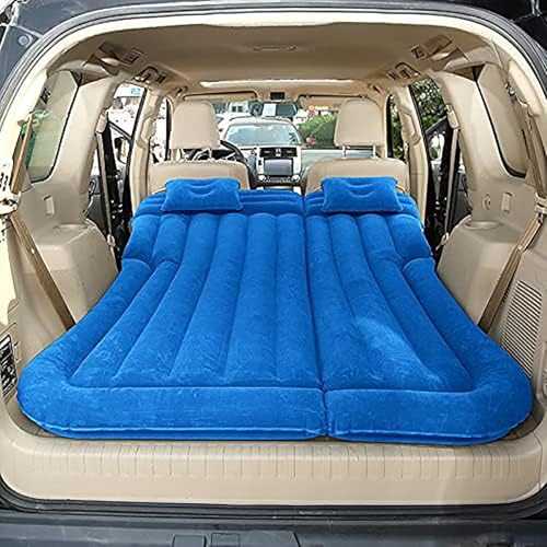 Car Inflatable Mattress, Rear Trunk Air Cushion, Portable Inflatable Car Travel Air Mattress, Camping Travel Folding Inflating Sleeping Pad, Back Seat Air Mattresses