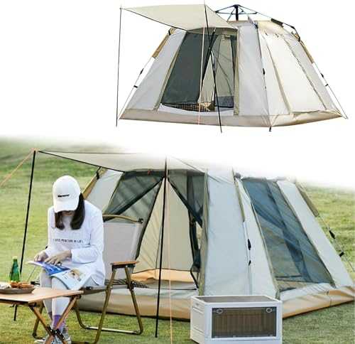 VDLLQYN, protection over 98%, outdoor picnic tent, sunshade tent, double layer, full mesh, windproof, insect repellent, excellent breatha,Tents