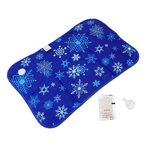 Amosfun 1 PC Cooling Ice Pillow Travel Pillows Inflatable Camping Mat Sea Outdoor Throw Pillows Topper Sleeping Pad for Camping Cool Pillow Inflatable Chair Plush Blue Pvc