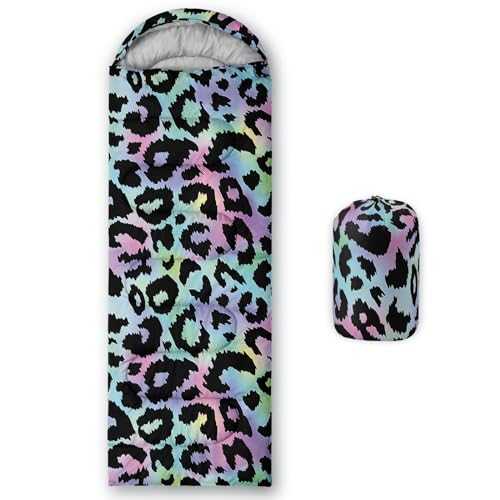 Smell Sunshine Kids Sleeping Bag for Boys Girls,Cute Puppy Print-Lightweight Warm Portable Outdoor Indoor-Waterproof Cold Weather Resistant Sleeping Bag for Camping Hiking