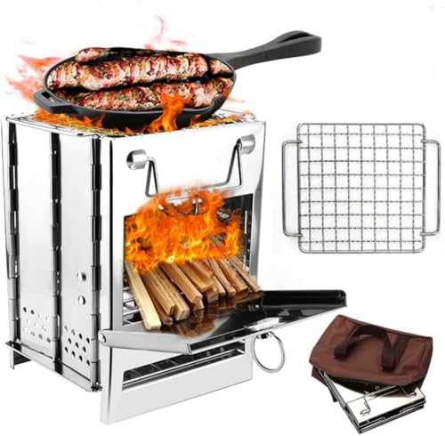 Wood Burning Camping Stove (Small)