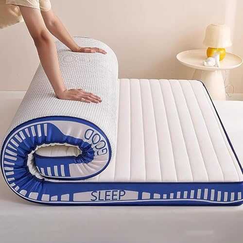 Japanese Floor Futon Mattress, Winter Futon Mattress, Thick Non-Slip Mattress, Foldable Futon Mattress, Portable Folding Sleeping Mattress, Roll Up Camping Mattress