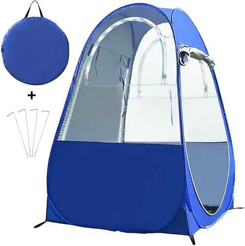 Zhouxiaotong Sports pop-up tent, single person portable outdoor fishing weather sunshade, with storage bag, suitable for camping