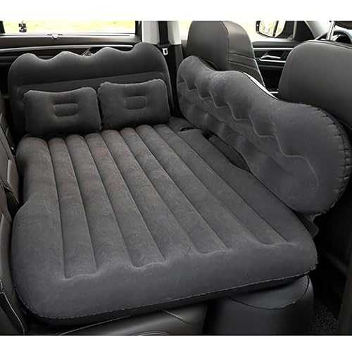 NETHIX Car Inflatable Mattress, for VW Transporter T6/T6.1 2015 2016-2023+ Back Seat Mattress Sleeping Beds Outdoor Travel Camping support air cushion bed,E