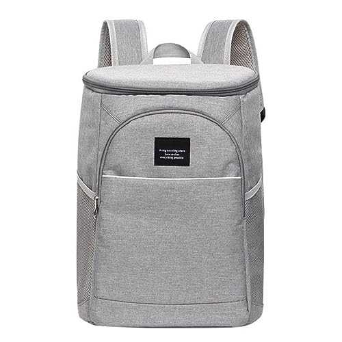 Insulated Cooler Backpack Lightweight Soft Cooler Bag for Beach Lunch Picnic Camping Cooling Basket for Beach Camping Cooler Bag Insulated Thermal Cool Container Waterproof Lunch Rucksack