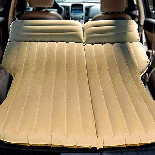 RGA Multifunctional Car SUV Air Mattress Camping Bed,Outdoor SUV Dedicated Mobile Cushion Extended Travel Mattress Air Bed Inflatable for SUV Back Seat,Fit 95% SUV with Pump