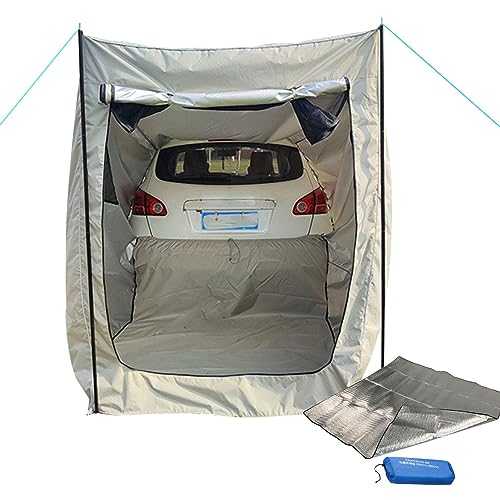 Car Awning Sun Shelter - Tailgate Awning Tent | Waterproof Extended Outdoor Car Tail Tent | Auto SUV Camping Tailgate Tent, Car Camping Accessories For Outdoor Camping Beach