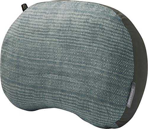 Therm-a-Rest Air Head Inflatable Travel Pillow, Size: L (63 x 196 cm), Colour: Blue Woven