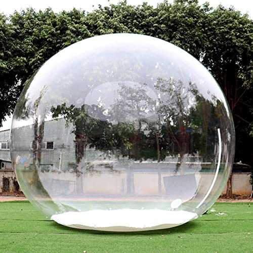 Outdoor Inflatable Bubble Tent - Transparent Bounce House with Tunnel for Camping Pavilion - Commercial Grade PVC Bubble House - Indoor And Outdoor Use